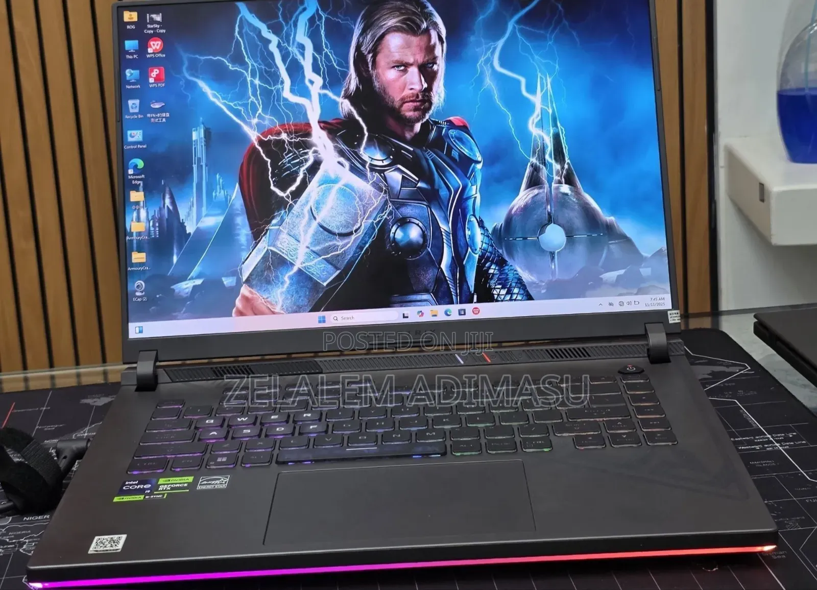 New Laptop Asus ROG Strix G15 16GB Intel Core i9 SSD 1T
