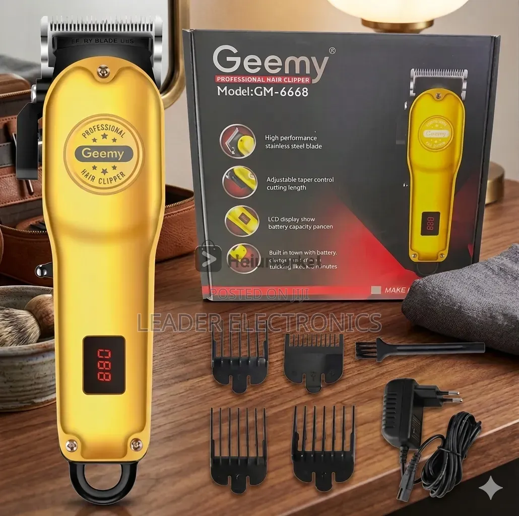 Geemy Rechargeable Beard Clipper and Trimmer