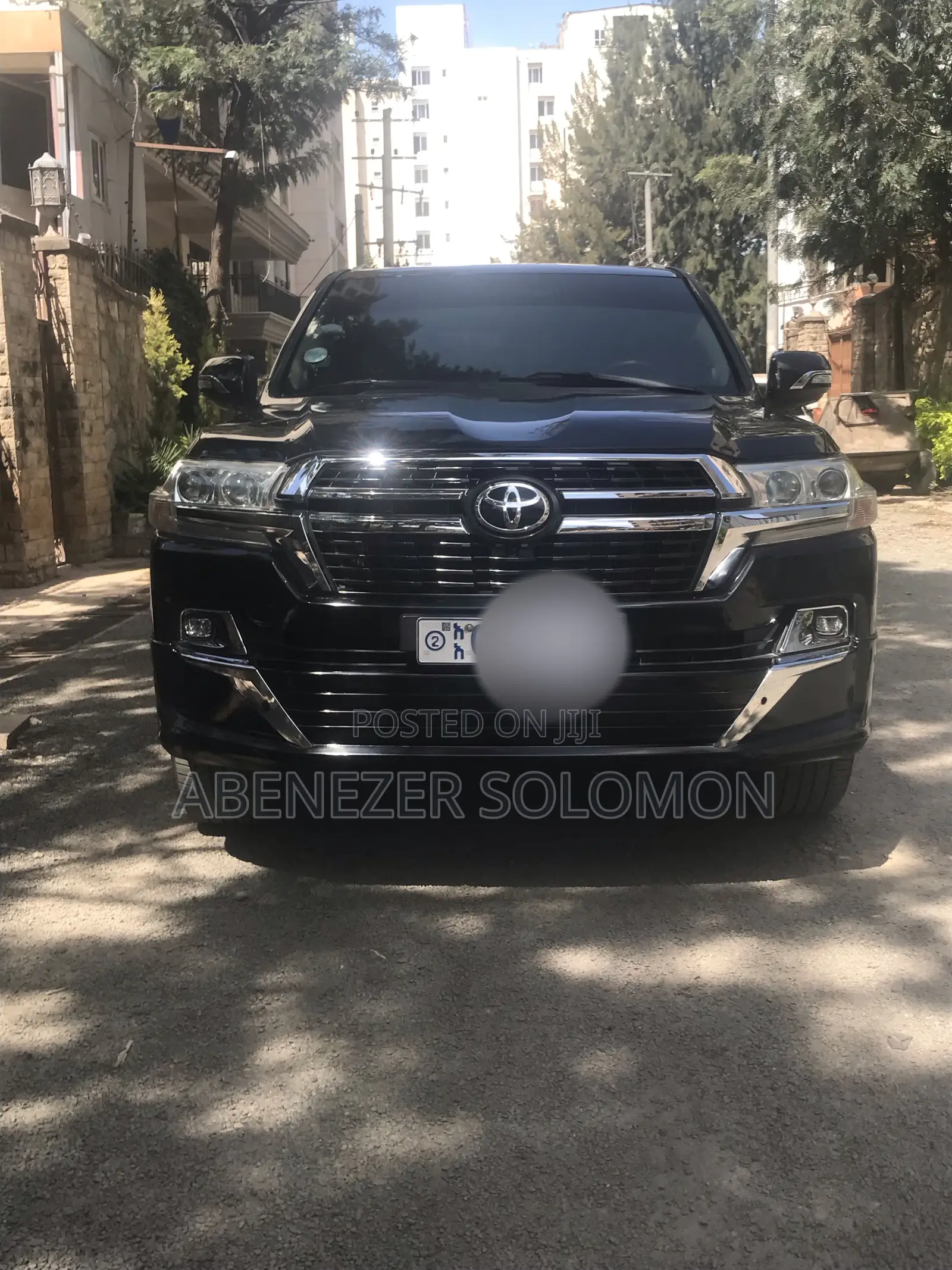 Toyota Land Cruiser 4.5 V8 VXR 2020 Black