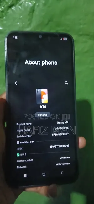 Samsung Galaxy A14 128 GB Black