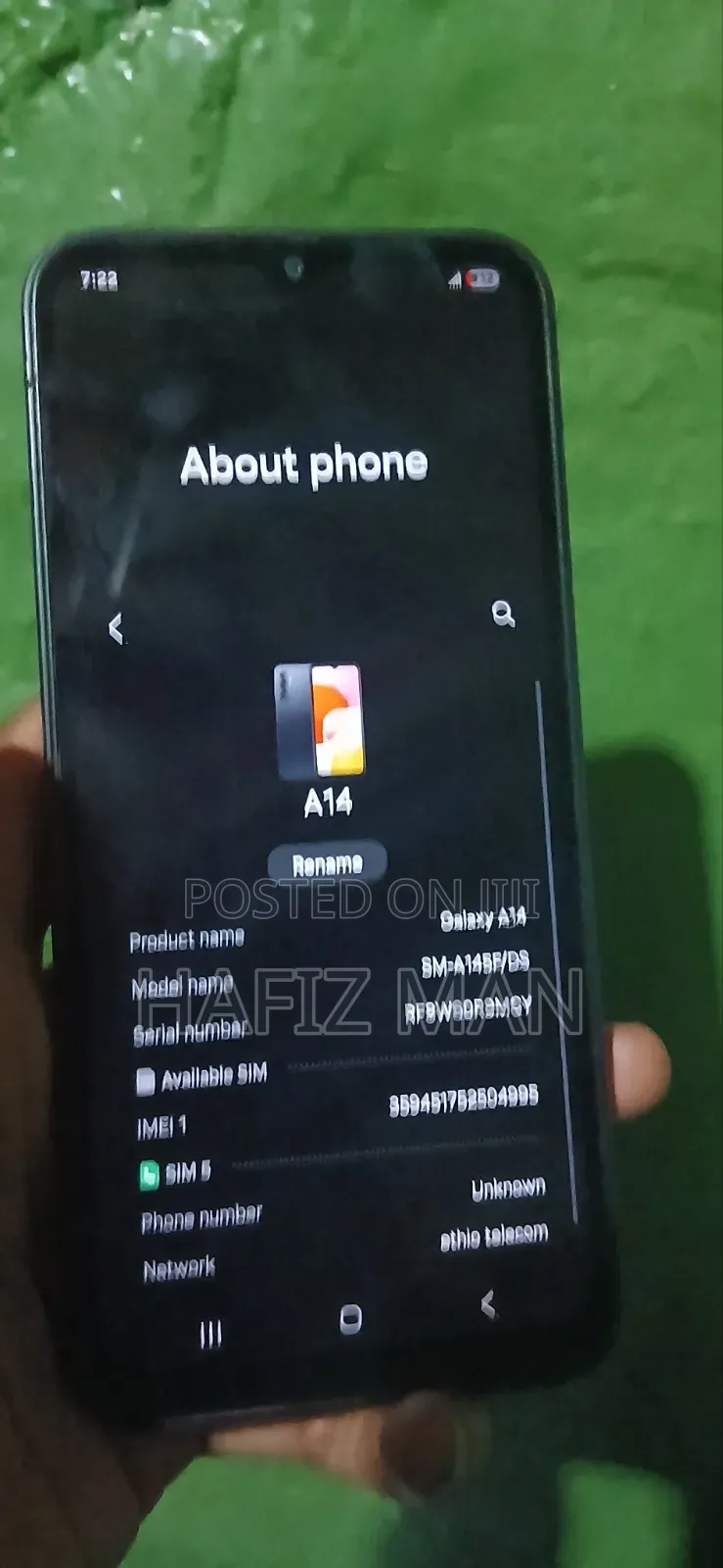 Samsung Galaxy A14 128 GB Black