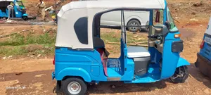New Bajaj RE 2024 Blue