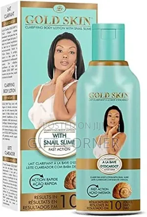 Gold Skin Clarifying Body Lotion With Argan Oil, 250ml