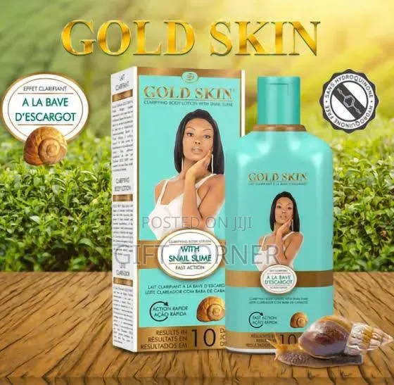 Gold Skin Clarifying Body Lotion With Argan Oil, 250ml