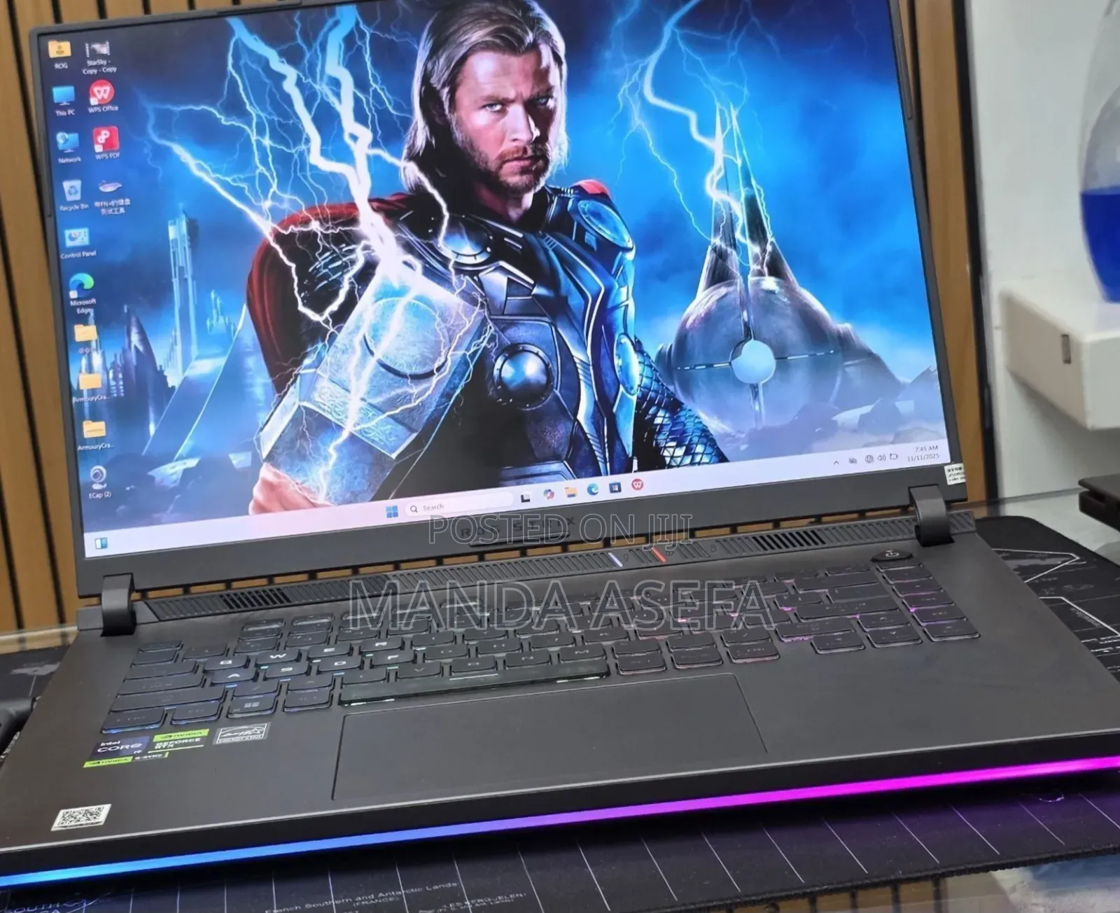 New Laptop Asus ROG Strix G16 G614 16GB Intel Core i9 SSD 1T