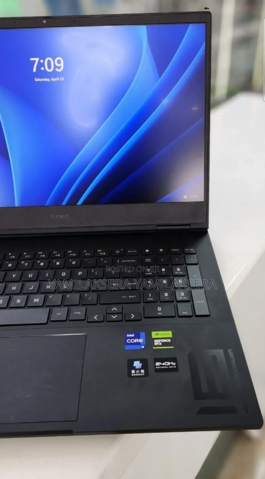 New Laptop HP Omen 16 16GB Intel Core i7 SSD 1T