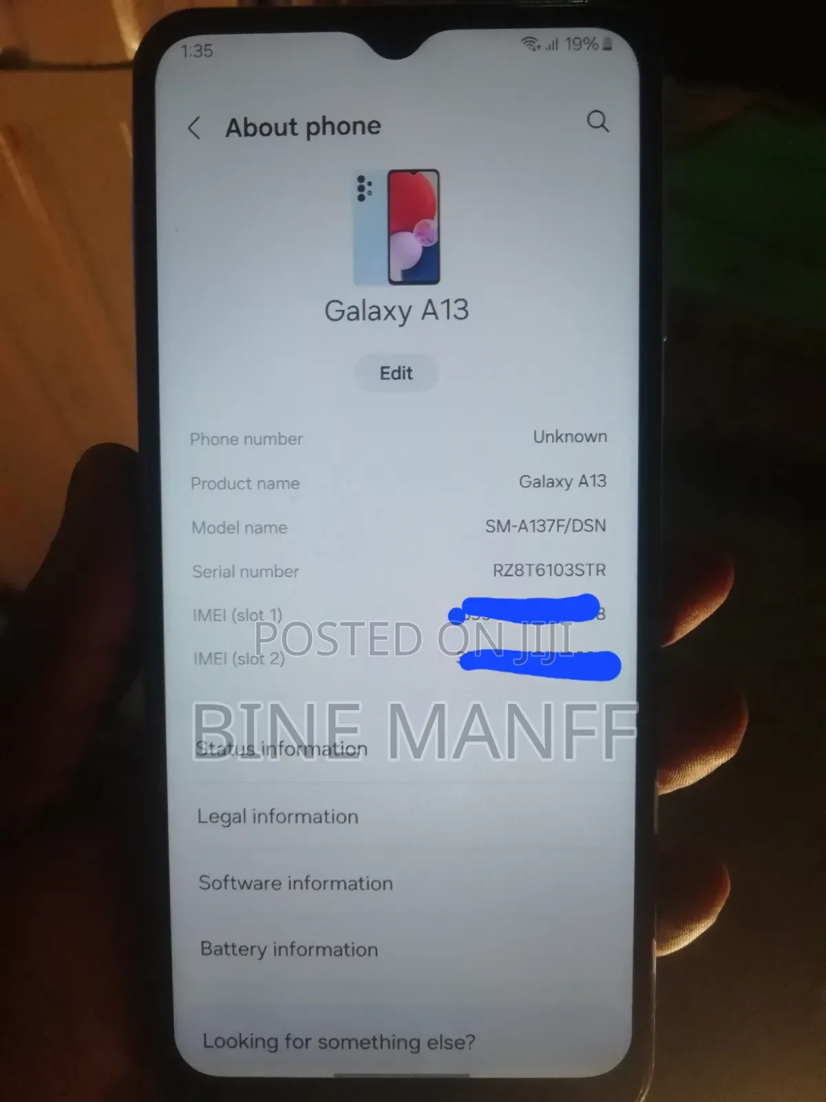 New Samsung Galaxy A13 128 GB