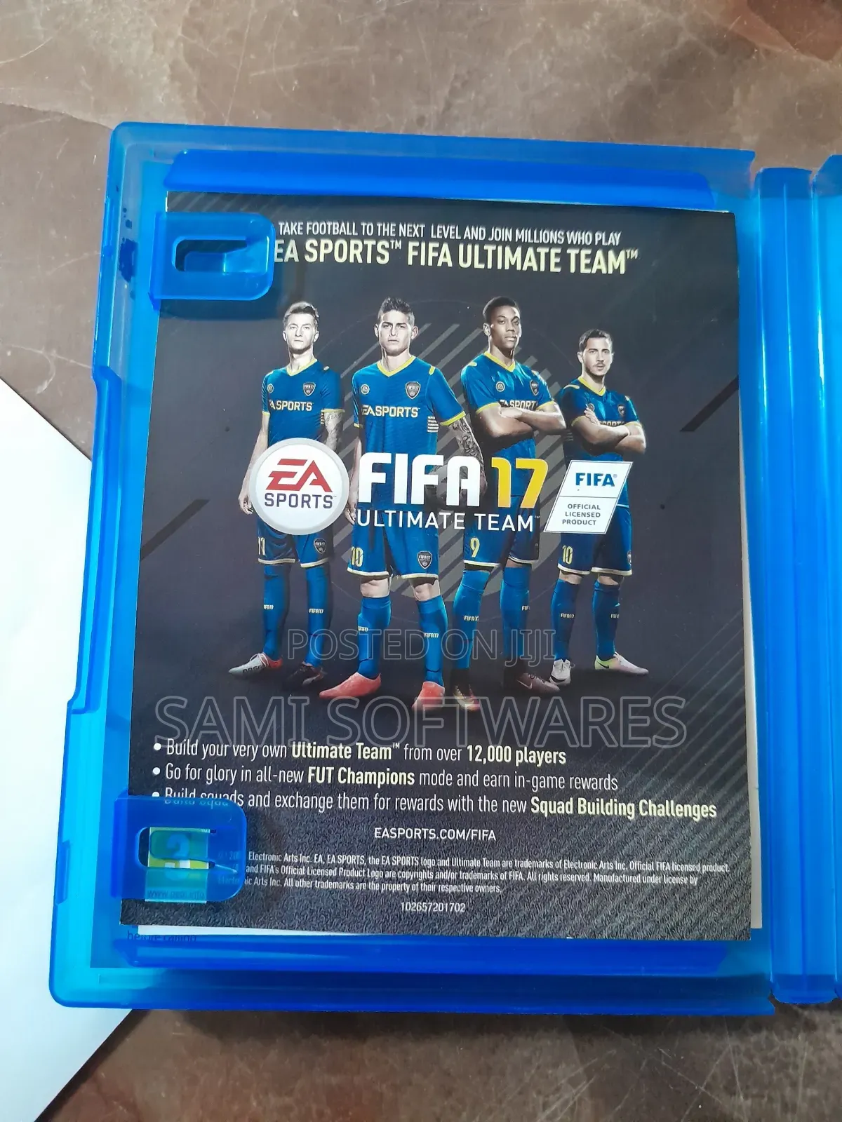 Fifa 17 Cd Ps4 Game Cd Ea Sports Fifa 17 Ps4 ፊፋ ሲዲ ጌም