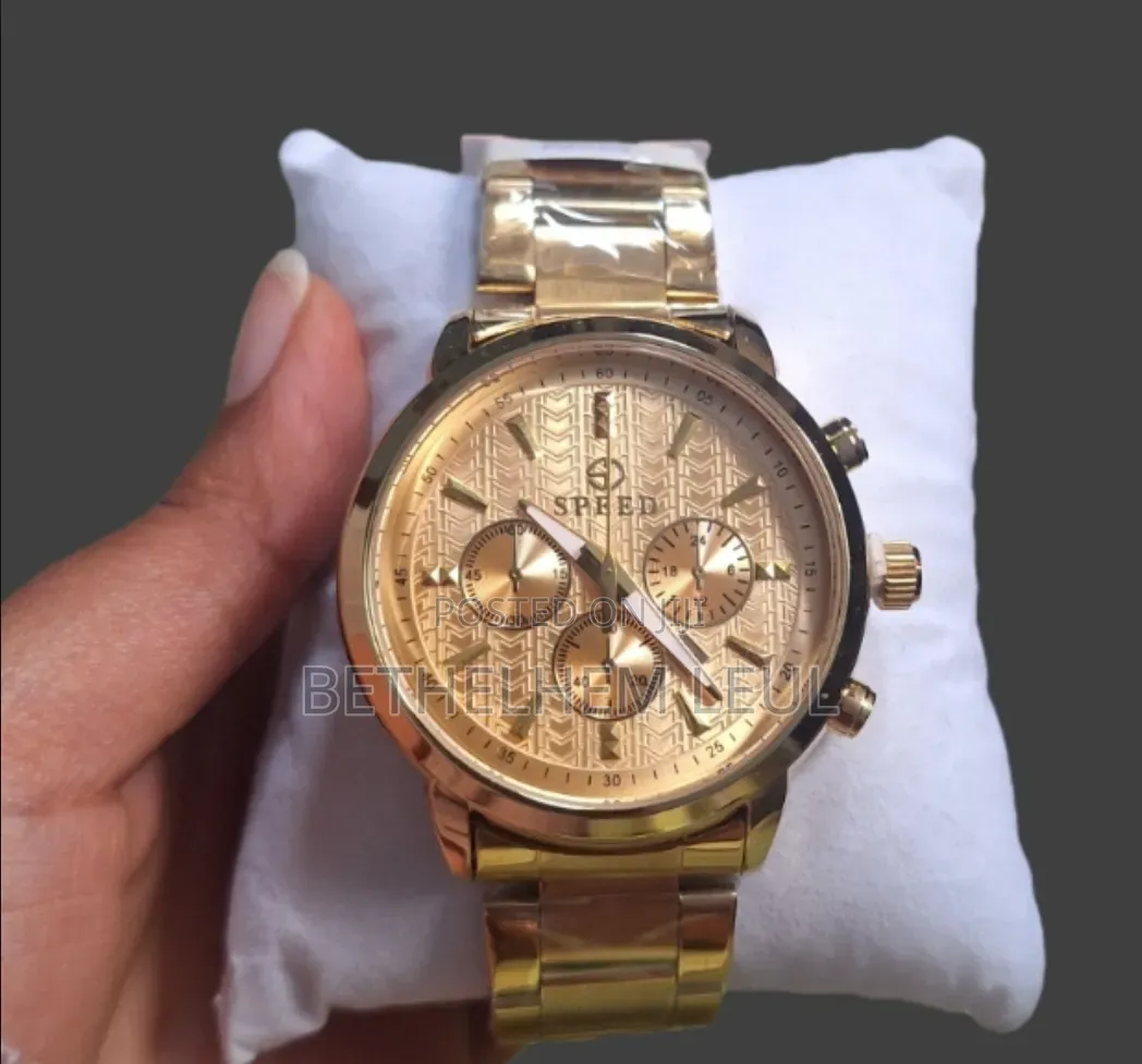 Luxury Gold Classic Watch