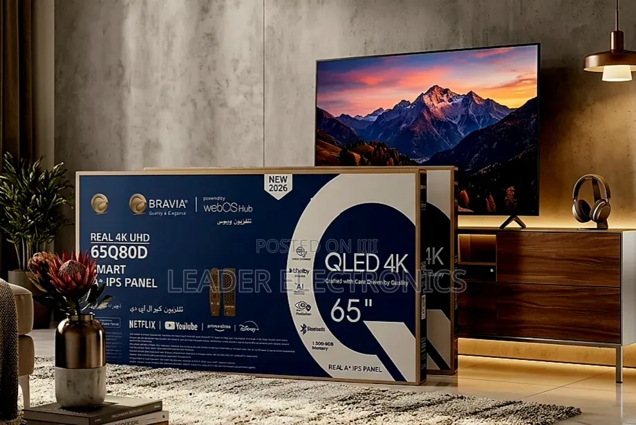 Bravia Tv 65" Smart Webos Hub Real Uhd – Original Product