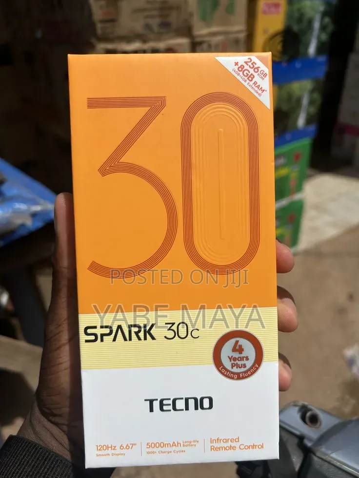 New Tecno Camon 30 256 GB Black