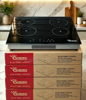 Gelinja 4 Burner Electric Ceramic Stove High Power Glass Cooktop