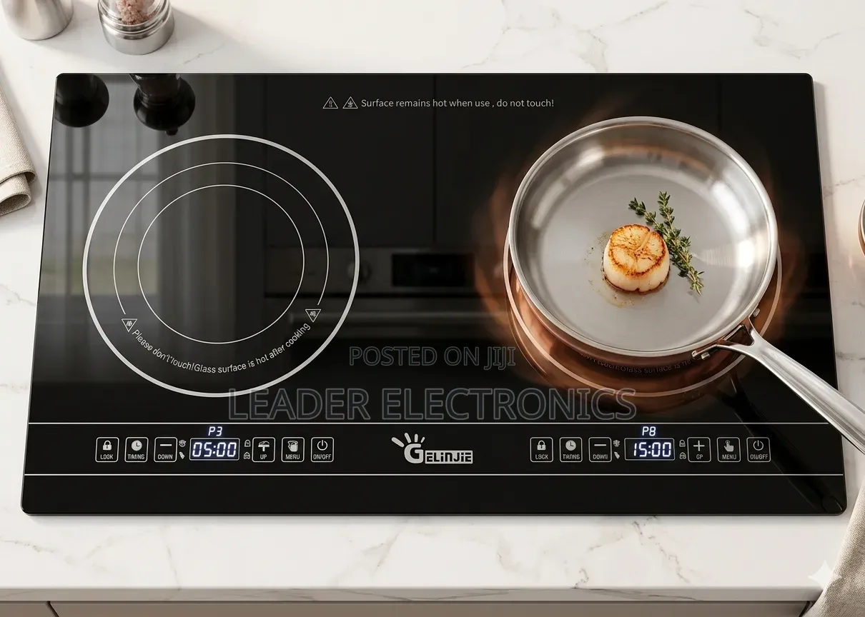 Gelingi Touch Stove (ጂሊንጂ ተች እስቶቨ) – Digital Electric Hotplate Cooker