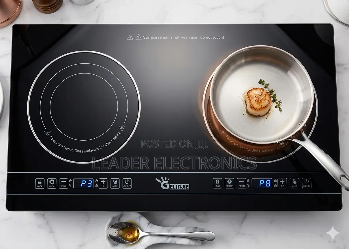 Gelingi Touch Stove (ጂሊንጂ ተች እስቶቨ) – Digital Electric Hotplate Cooker