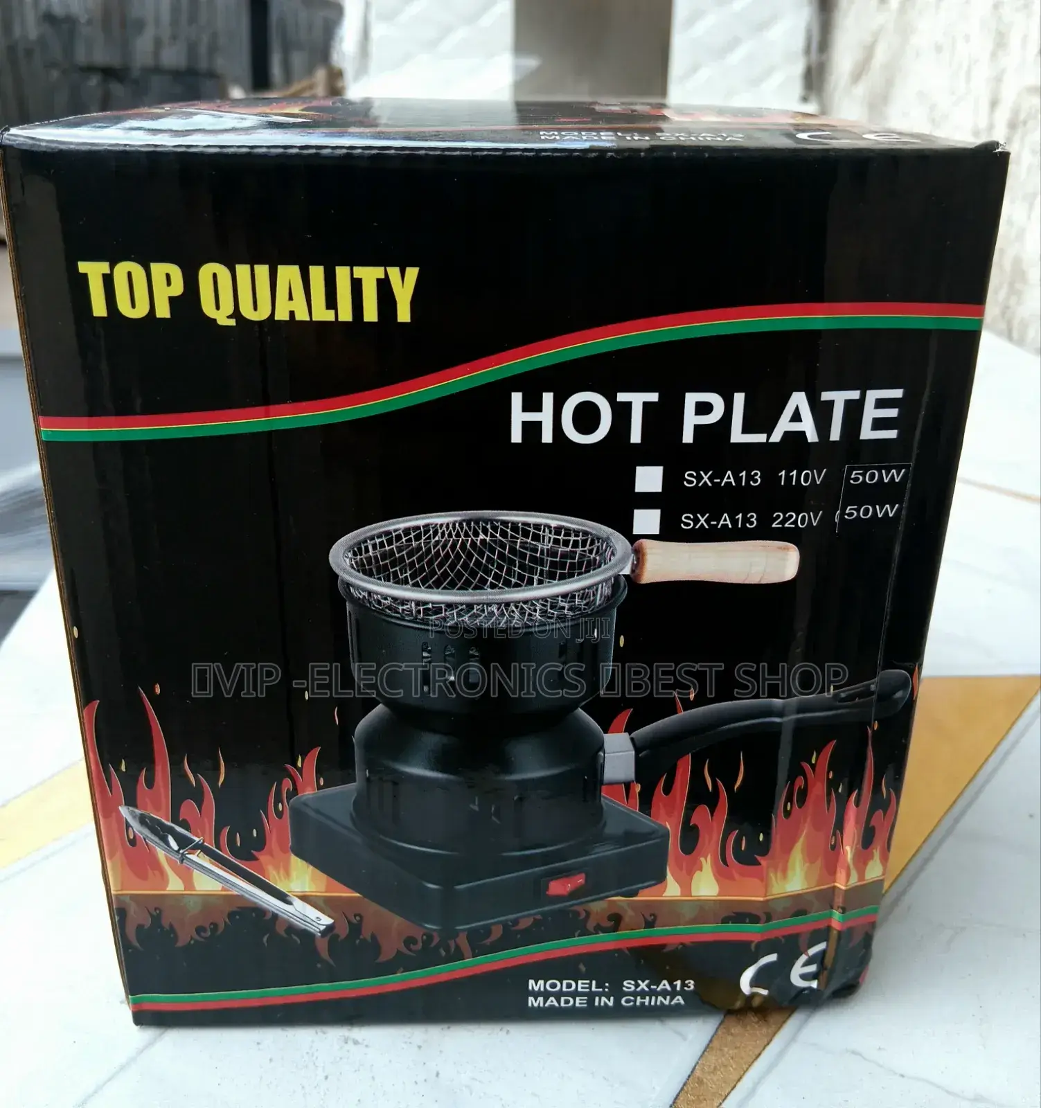 Top Quality Artc Electric Charcoal Burner Hot Plate (Model: Sx-A13)