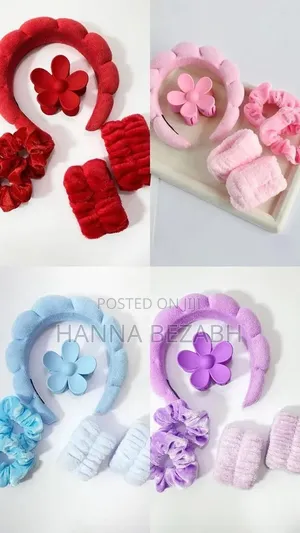 Cute Gift Set | Soft Headband + Scrunchies (Different Colors)