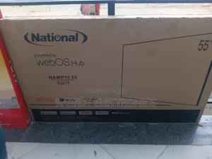 National Smart Tv 55 Inch Andraid Framless 2026 Quality Tv Hifi New