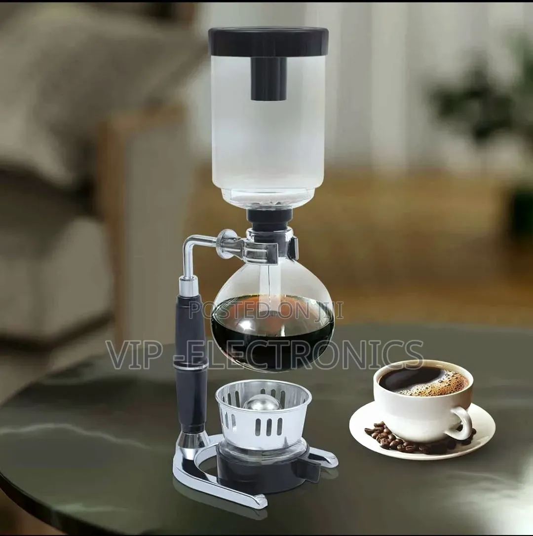 Siphon Coffee Maker 5-Cup Professional Vacuum