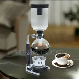 Siphon Coffee Maker 5-Cup Professional Vacuum