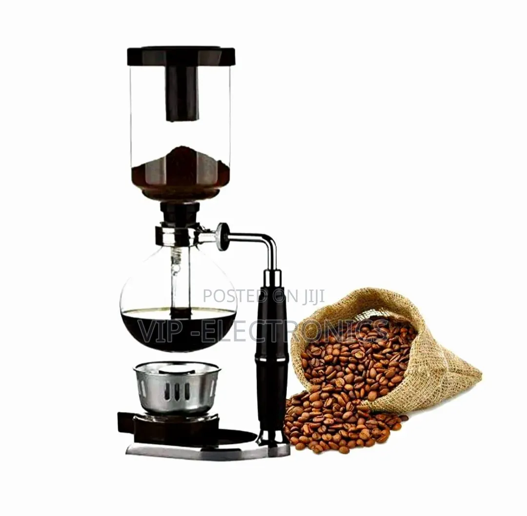 Siphon Coffee Maker 5-Cup Professional Vacuum