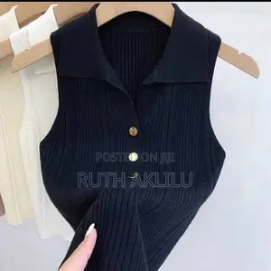 Womens Fashion Sweet and French Sleeveless Versatile