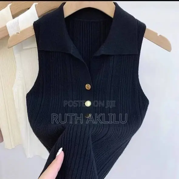 Womens Fashion Sweet and French Sleeveless Versatile