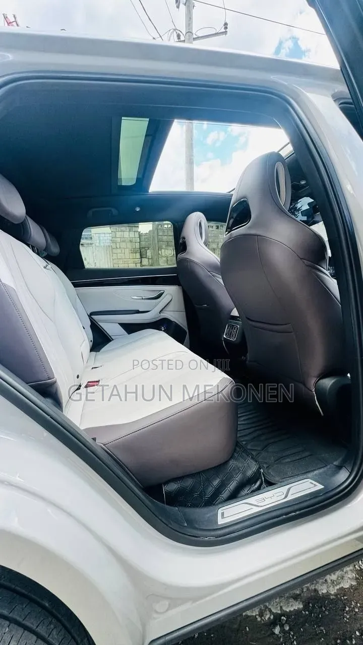 New BYD Song Plus 2025 White