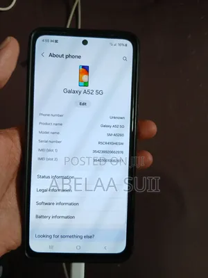 Samsung Galaxy A52 5G 256 GB Black
