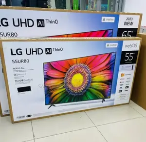 Lg 55" New 2025 Real Smart Tv 10_years Warranty ከ ነፃ ትራንስፖርት ጋር