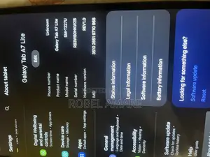 New Samsung Galaxy Tab A7 LTE 32 GB Black