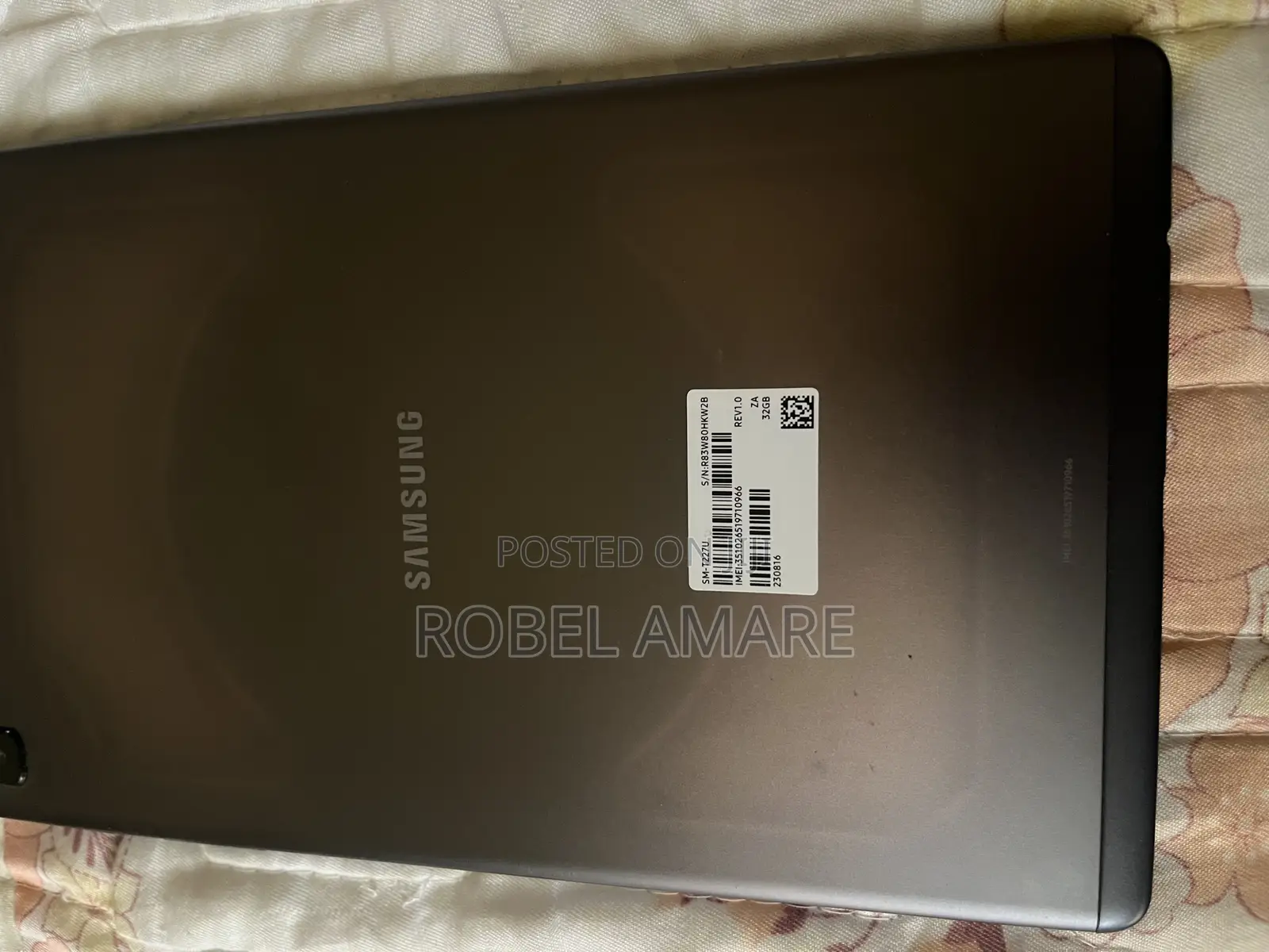 New Samsung Galaxy Tab A7 LTE 32 GB Black