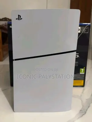 Palystation 5 Slim Fc 26 Installed on It in Iconic Playstation