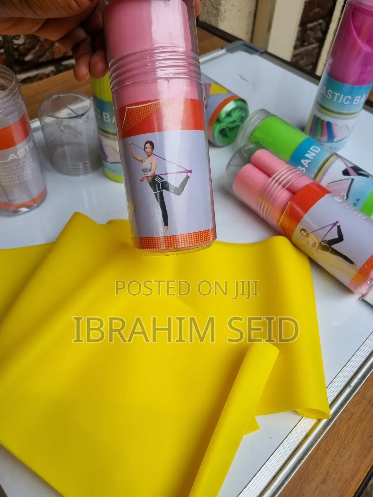 Resistance Bands Or Yoga Band (የመለጠጫ ማሰሪያዎች) አሁን እጃችን ላይ ይገኛሉ። ​