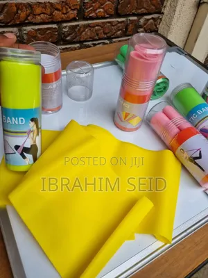 Resistance Bands Or Yoga Band (የመለጠጫ ማሰሪያዎች) አሁን እጃችን ላይ ይገኛሉ። ​