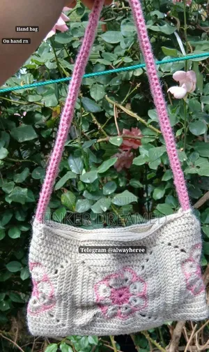 Available on Hand Crochet Mini Hand Bag