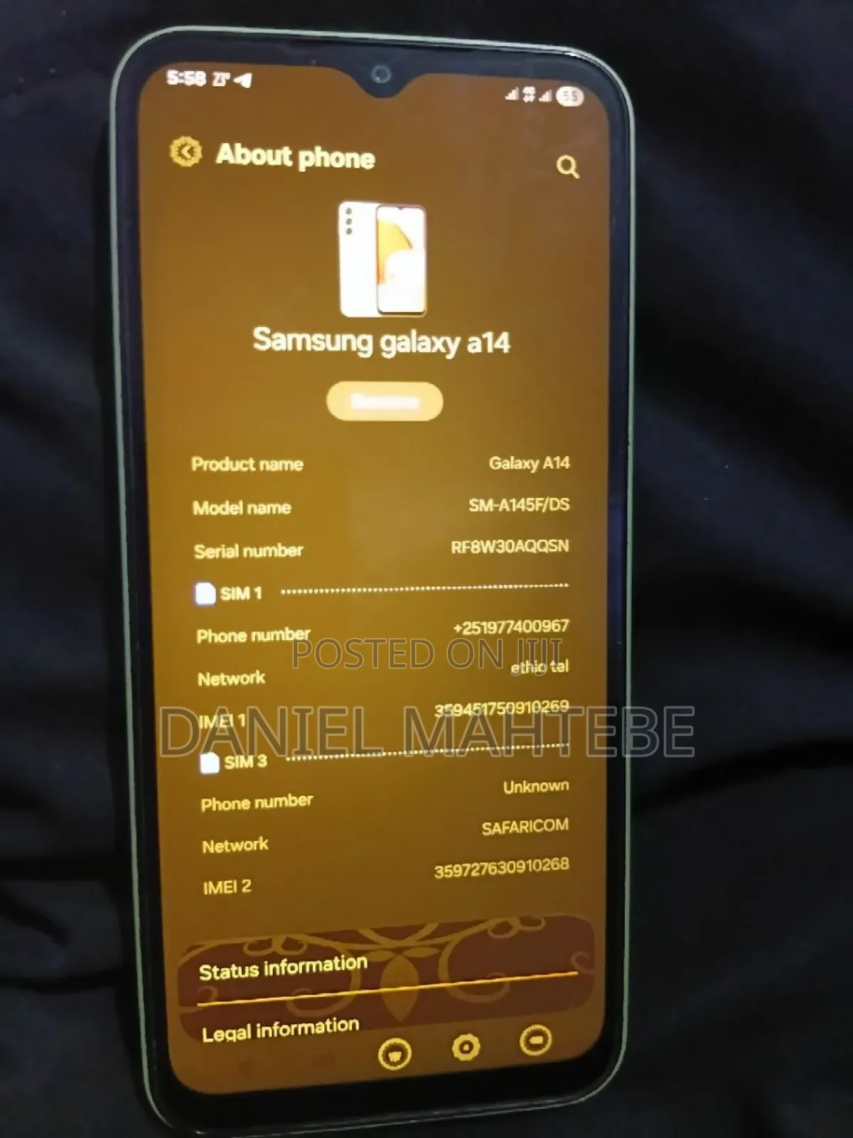 Samsung Galaxy A14 128 GB Silver