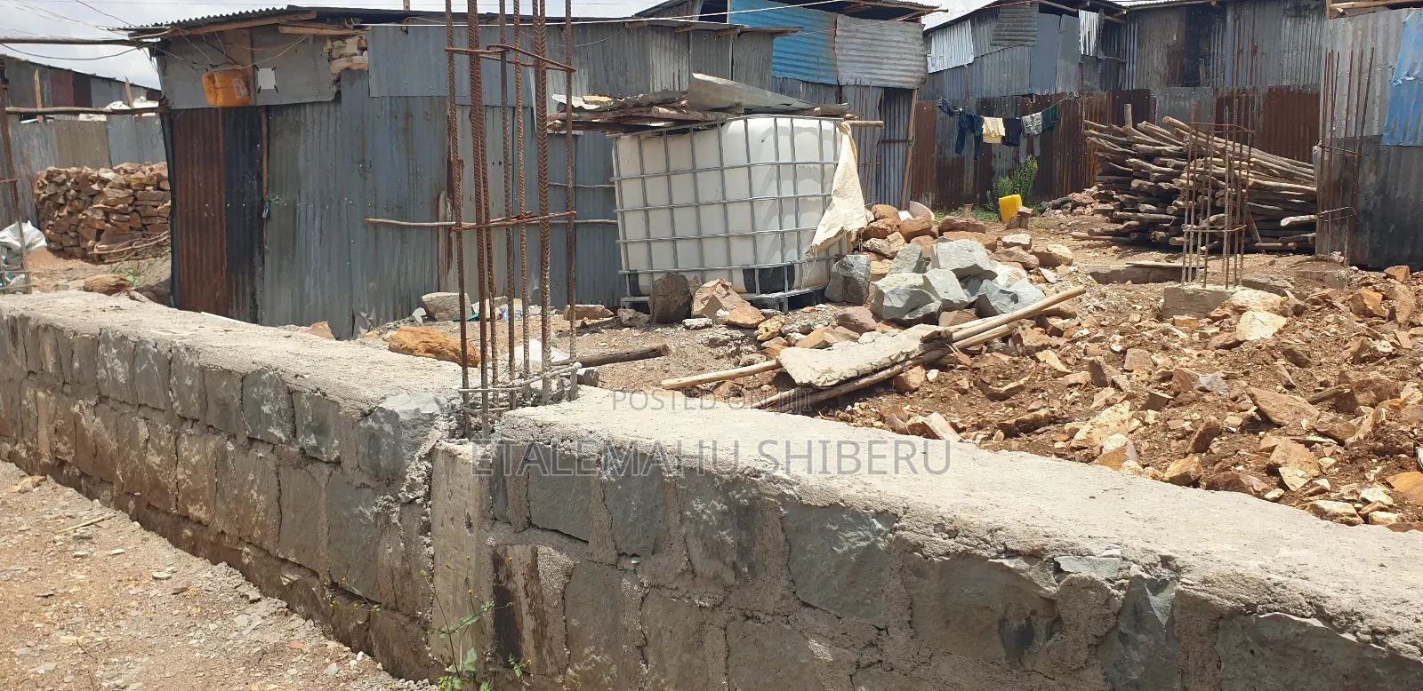 ጅምር ቤት ለ G+2 ቴራስ ላምበረት አራራት ጀርባ