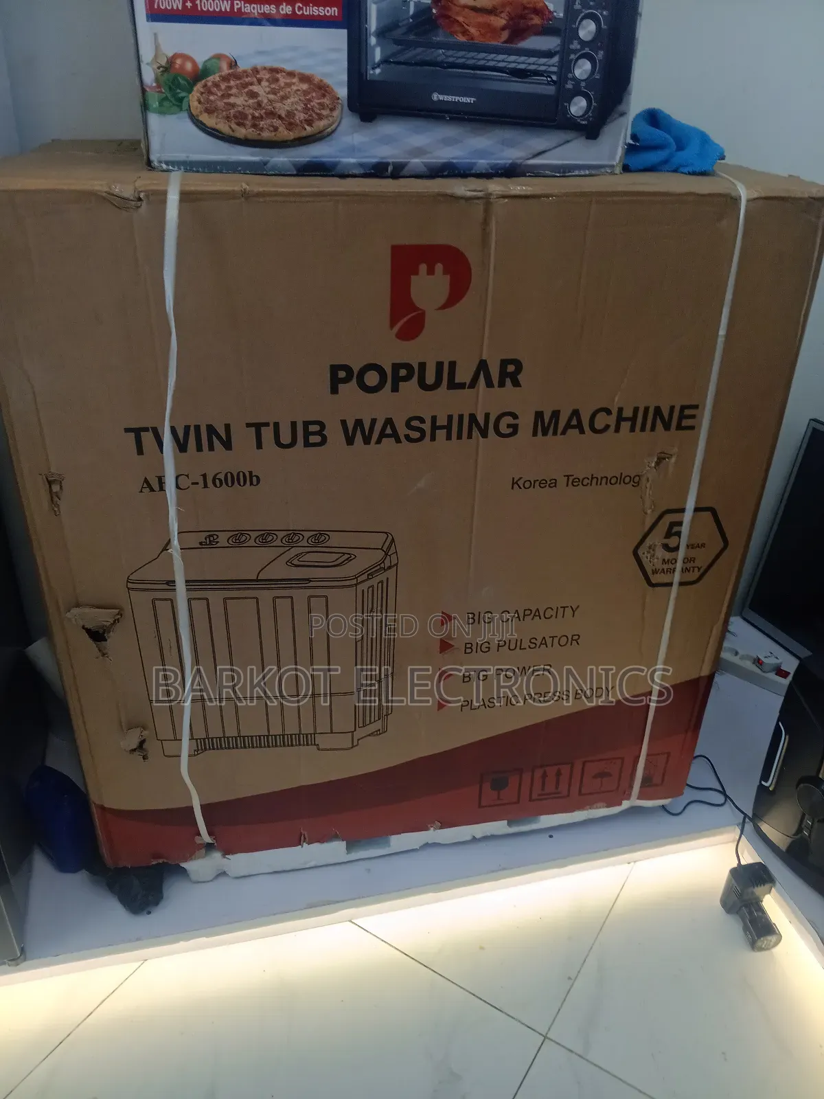 Popular Twin Tub Washing Mashine Model Pop 16kg Quality