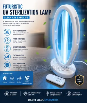 Ultraviolet Disinfectant Lamp
