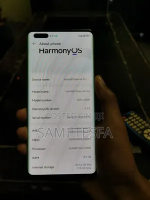 New Huawei Mate 40 Pro 256 GB Silver