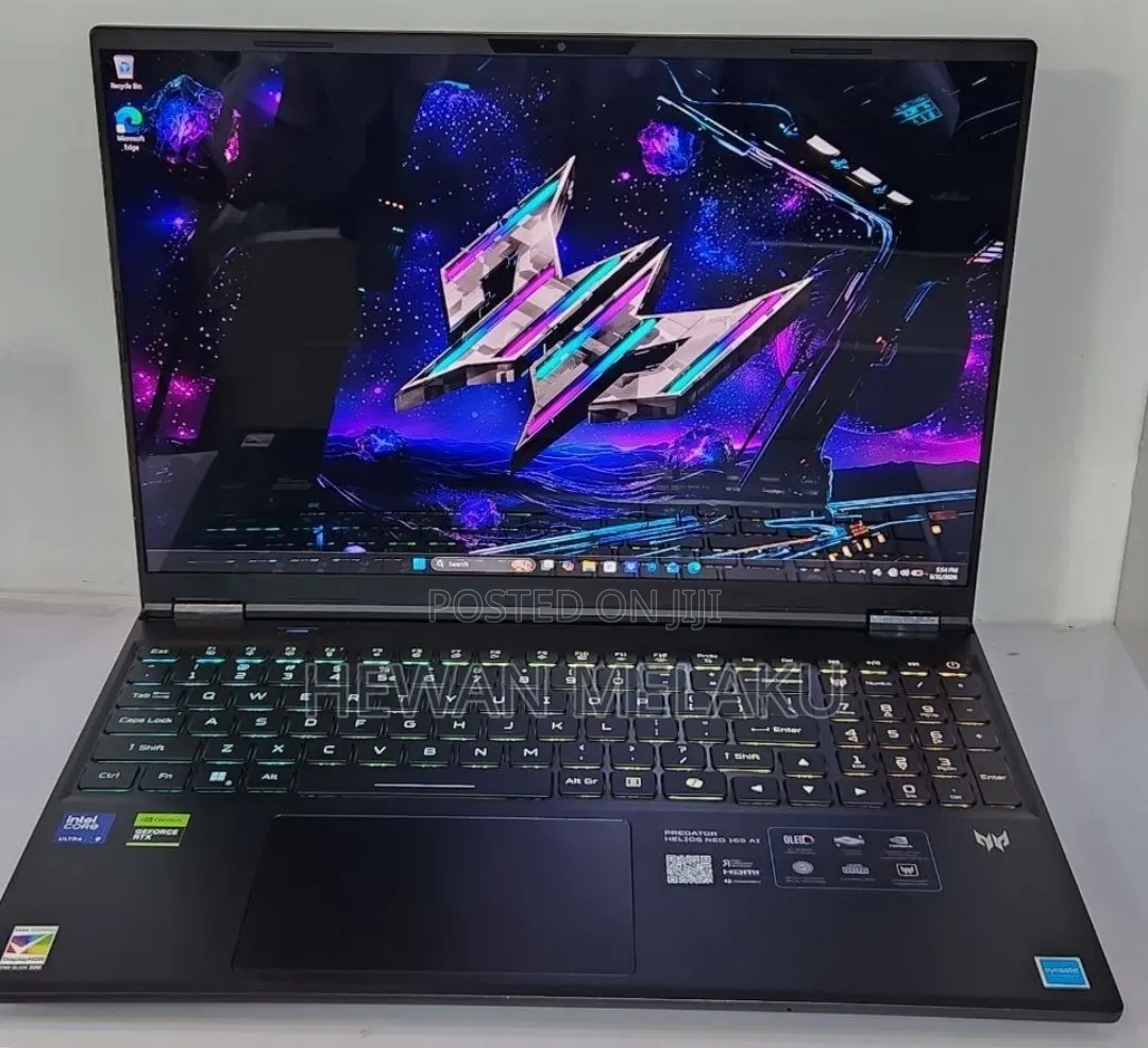New Laptop Acer Predator Helios Neo 16 32GB Intel Core Ultra 9 SSD 1T