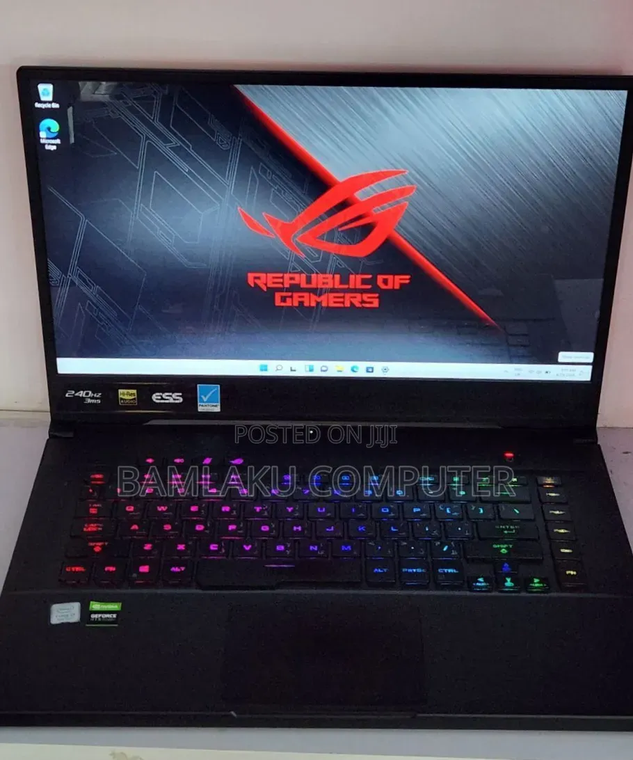 New Laptop Asus ROG Zephyrus G15 16GB Intel Core i7 SSD 512GB