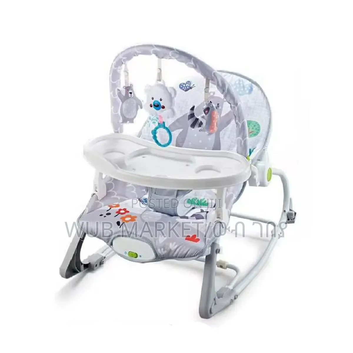 4 in 1 Baby Rocker-የልጆች ማስተኛ ሮከር