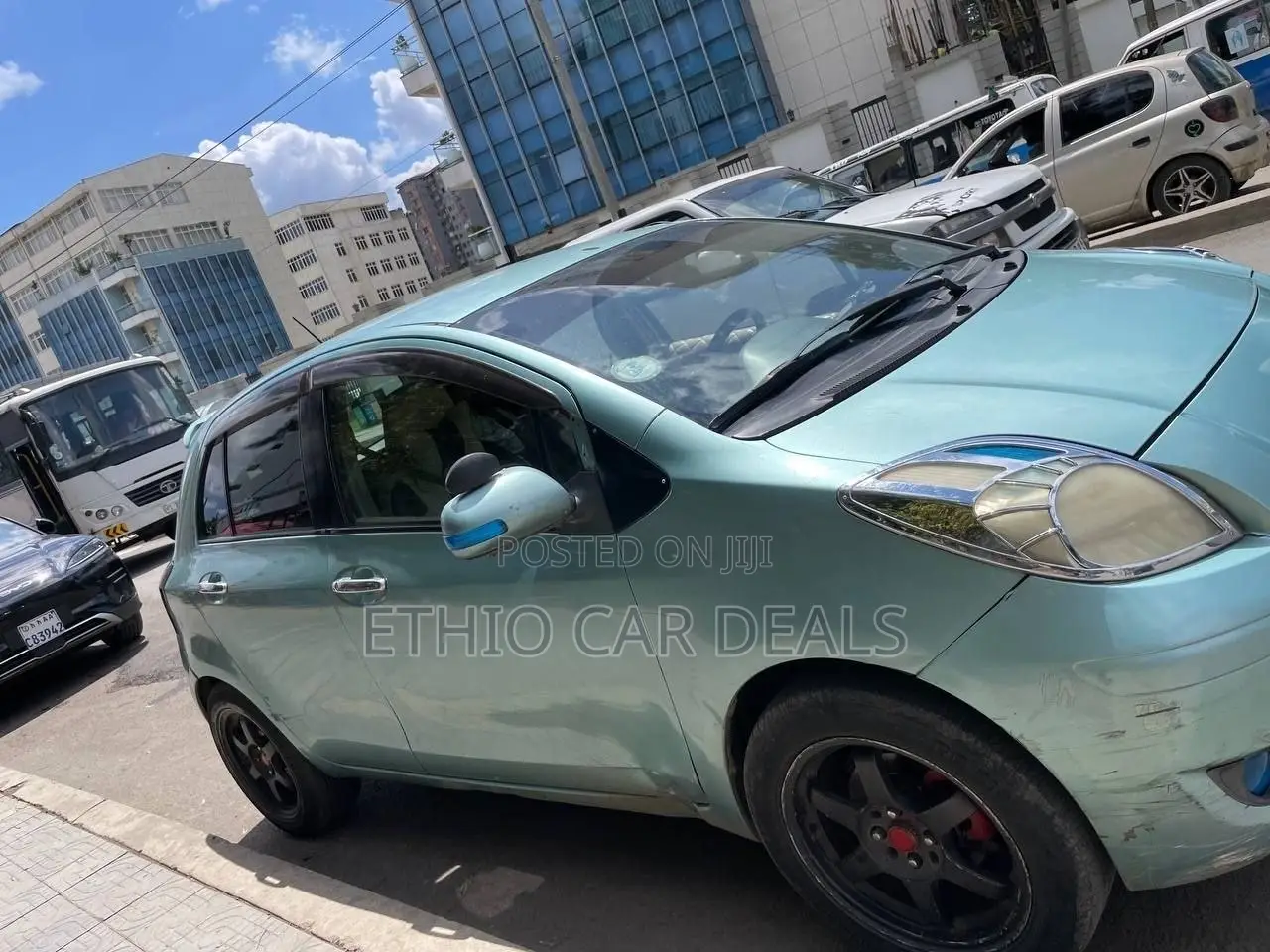 Toyota Yaris 2007 Green