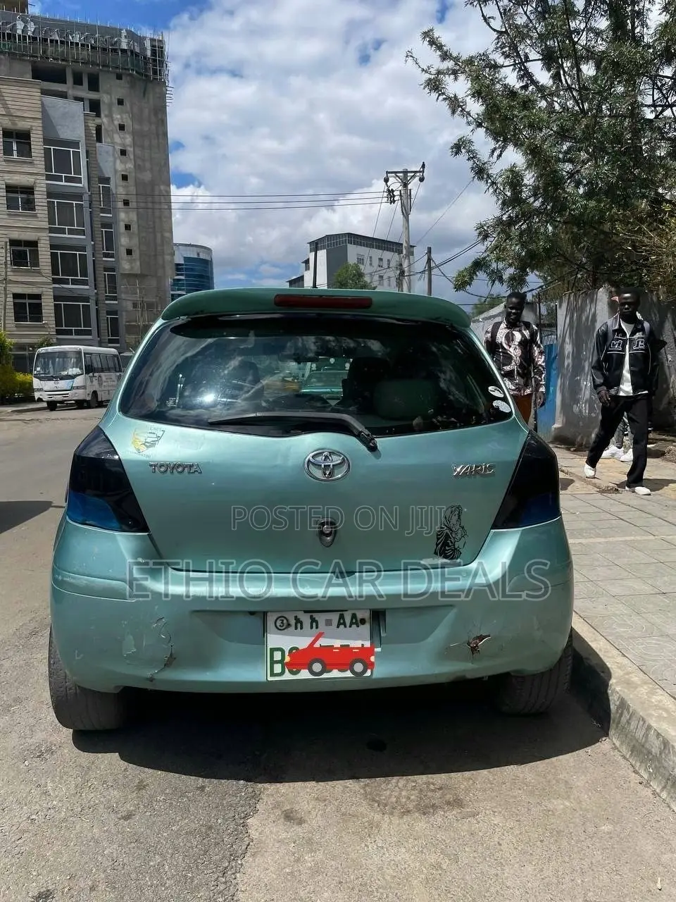 Toyota Yaris 2007 Green