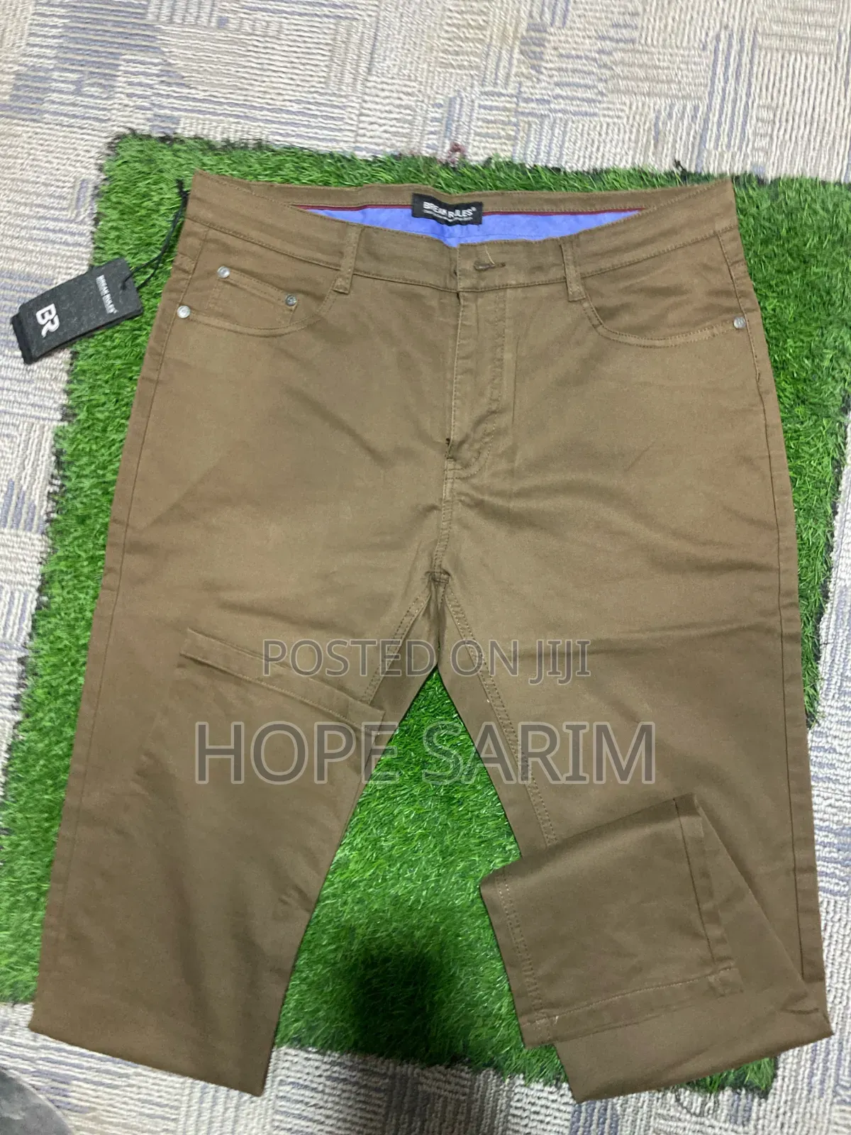 Break Rules (Br) Men's Khaki Trousers