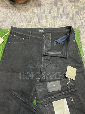 Premium Tom Ford Men's Luxury Black Jeans