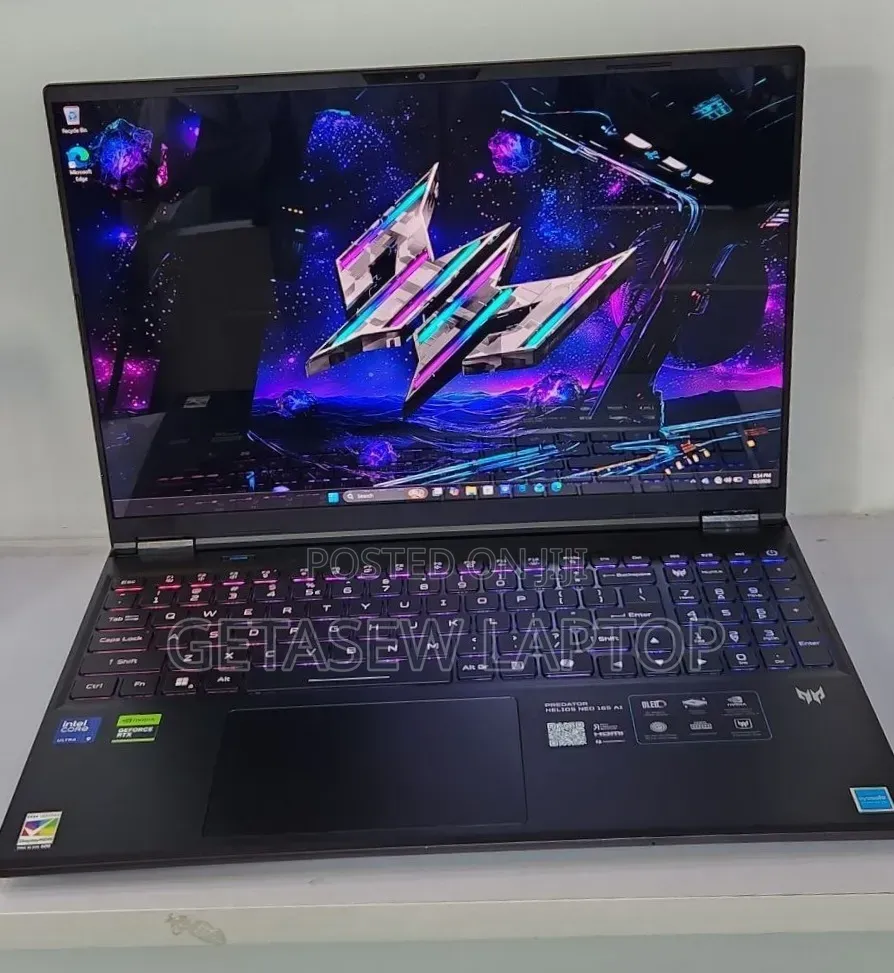 New Laptop Acer Predator Helios Neo 16 32GB Intel Core Ultra 9 SSD 1T