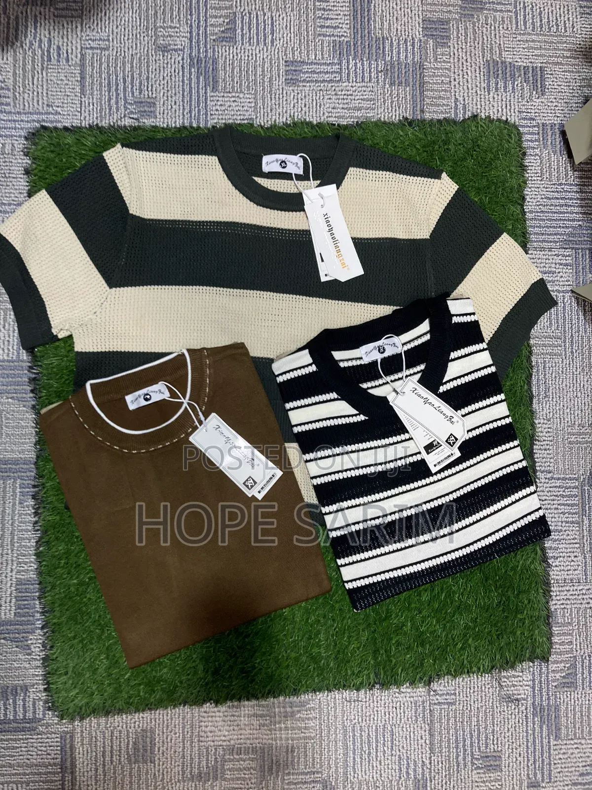 Premium Men's Knitted Sweaters Tees