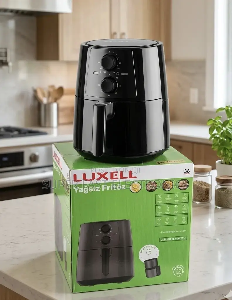 Luxell Digital Air Fryer (Yağsız Fritöz)5.5liter